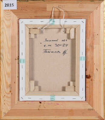 Быков Виктор Александрович. Зимний лес 